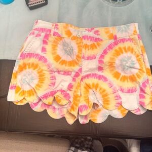 Crown and Ivy tie-dye shorts